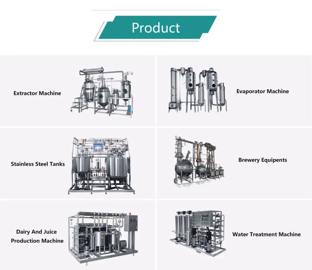 Herbal Extraction Concentration Production Line for Plant Extracts Pharmaceutical Machine