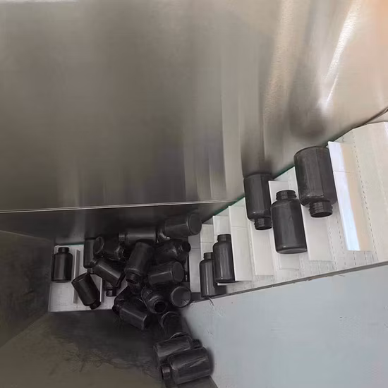 Máquina completamente automática del posicionador de botellas de vidrio con material de acero inoxidable