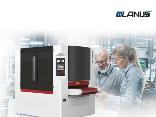 Tratamiento superficial automático de la máquina desbarbadora de operación simplificada para piezas de chapa