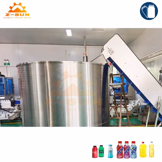 Clasificador de botellas completamente automático para línea de producción de llenado de agua