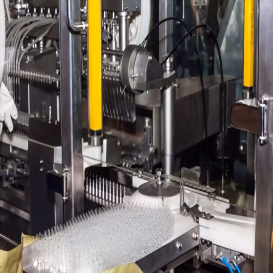 Sin botella, sin llenado, equipo de llenado y sellado de ampollas de plástico de vidrio inyectable automático inteligente